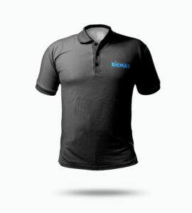 T-shirt Ricmae – Noir Élégant